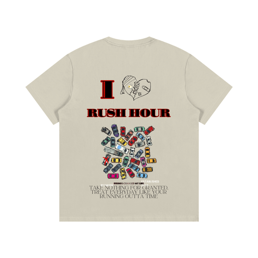 ALWAYS DUMPIN AD - RUSH HOUR Essentials T-Shirt Khaki XS